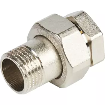 Сгон прямой американка Stout 1/2"x1/2" ВР-НР латунь