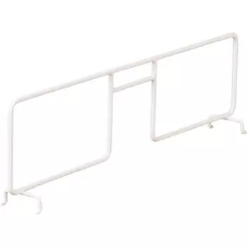 Разделитель на полку Larvij 40 см сталь цвет магнолия