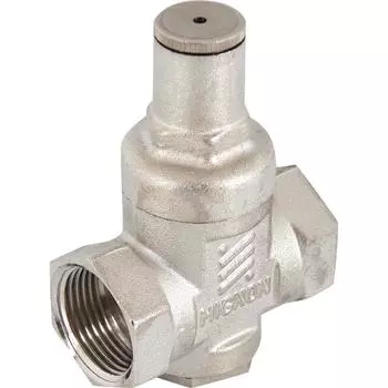 Редуктор давления Valtec поршневой 3/4", никелированная латунь VT.087.N.0545