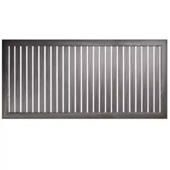 Реечный экран для радиатора МДФ 120x60 см ясень анкор