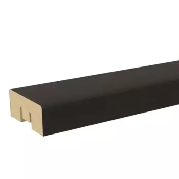 Рейка МДФ 2700x16x40 мм цвет черное дерево