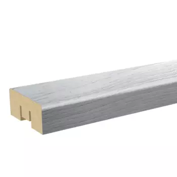 Рейка МДФ 2700x16x40 мм цвет рив айс