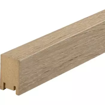 Рейка МДФ 2700x22x35 мм цвет дуб сонома