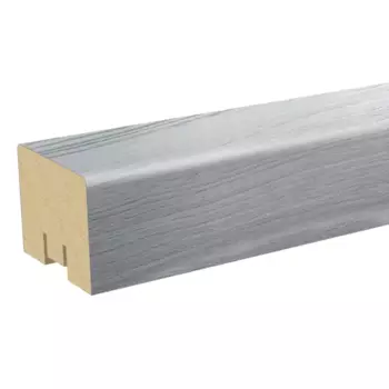 Рейка МДФ 2700x40x30 мм цвет рив айс