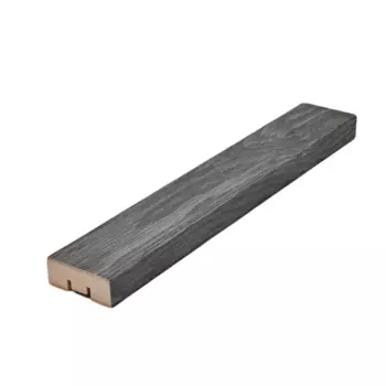 Рейка МДФ Дуб Шерман серый 280x4x1.6 см