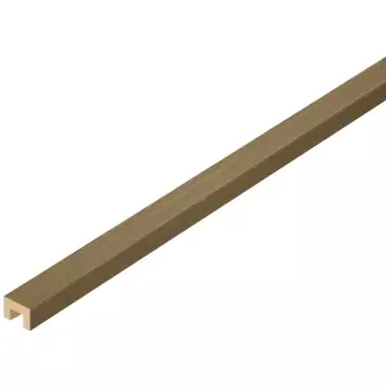 Рейка МДФ Дуб Тангент натуральный 280x3.5x2.5 см