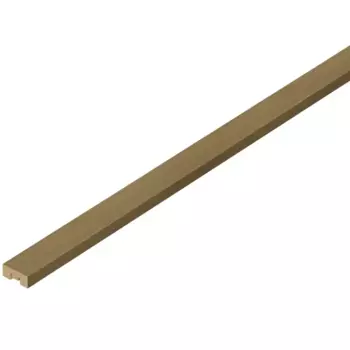 Рейка МДФ Дуб Тангент натуральный 280x4x1.6 см