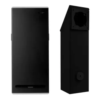 Рекуператор Vakio Window Smart Dark Night 39 дБ 120 м3/ч цвет черный