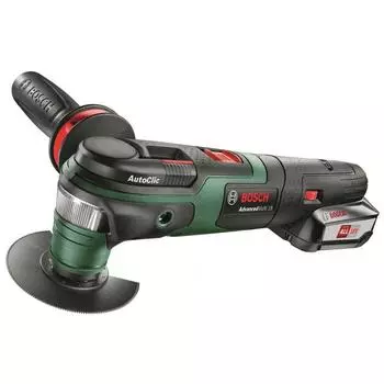 Реноватор аккумуляторный Bosch AdvancedMulti 18, 603104021, 18 В Li-ion 2.5 Ач