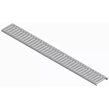 Решетка 1000x119x15 мм цвет серый