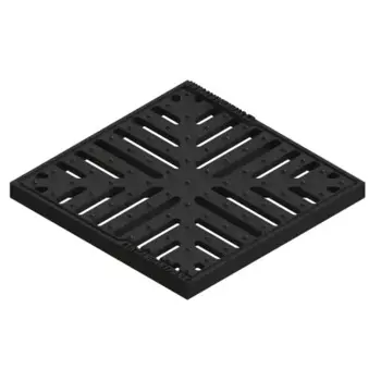 Решетка чугунная к дождеприемнику Standartpark Polymax Basic класса А15