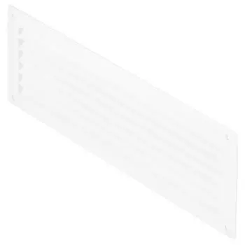 Решётка вентиляционная Вентс МВ 350 368x130 мм пластик цвет белый