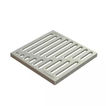 Решетка стальная оцинкованная к дождеприемнику Standartpark Polymax Basic