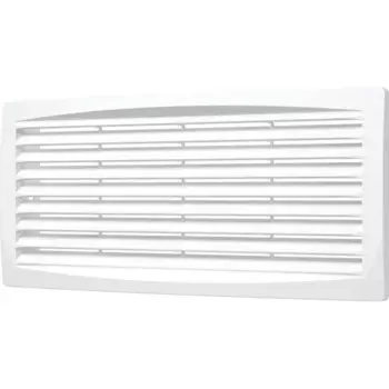 Решетка вентиляционная белая 30.0x13.5