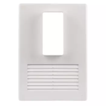 Решетка вентиляционная Equation 240x170 мм полистирол цвет белый