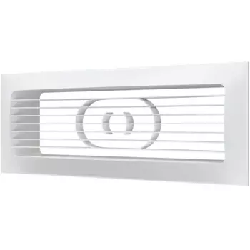 Решетка вентиляционная Era 620РСФ 204x60 мм пластик цвет белый