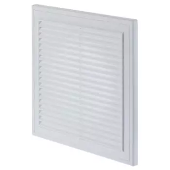 Решётка вентиляционная Вентс МВ 250/150 Вс 250x250 мм пластик цвет белый