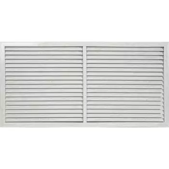 Решётка декоративная 60x120 см цвет ясень серый