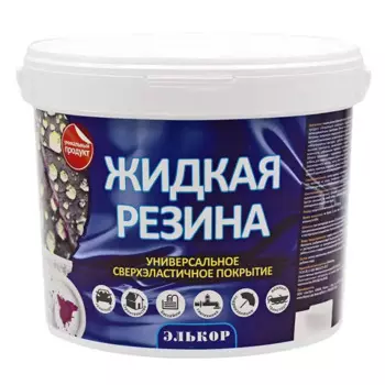 Резина жидкая Элькор Профи цвет зеленый 6 кг