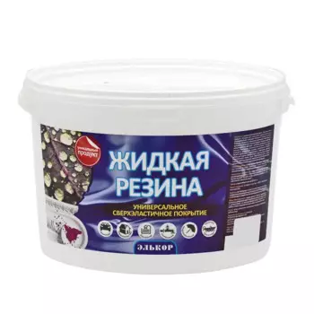 Резина жидкая Элькор Профи цвет зеленый 2.5 кг