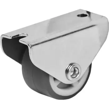Ролик неповоротный STANDERS нескользящий, на площадке, 25 мм, до 20 кг