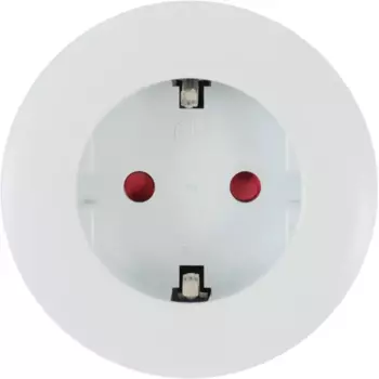 Розетка для трека 10 А цвет белый