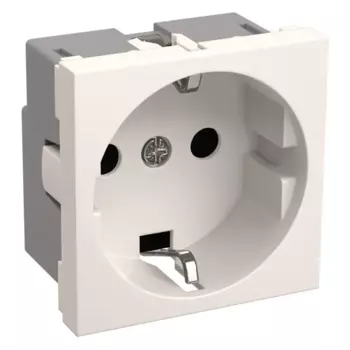 Розетка IEK РКС-20-30-П-К на 2 модуля, цвет белый