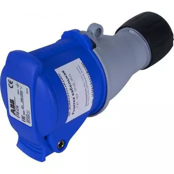 Розетка силовая ABB заземление 16 А 220 В