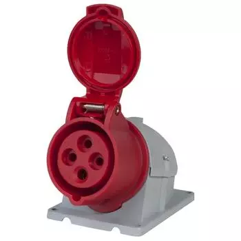 Розетка силовая ABB заземление 16 А 380 В