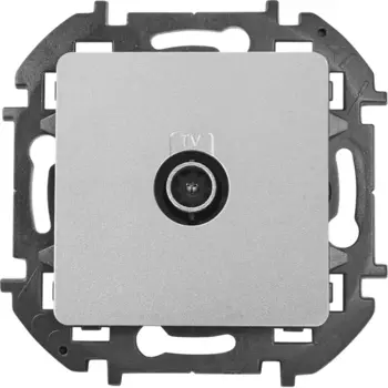 Розетка TV (телевизионная) - Lexman Lilian - "звезда" - алюминий