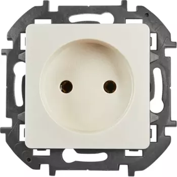 Розетка без заземления - Lexman Lilian - без шторок 16А 250В винтовые зажимы - жемчуг