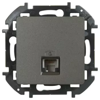 Розетка телефонная RJ11 - Lexman Lilian - титан