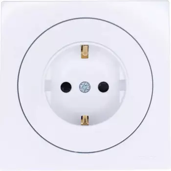 Розетка встраиваемая Osen цвет белый