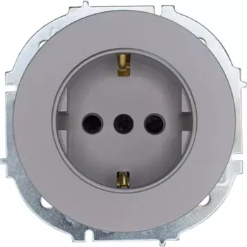 Розетка встраиваемая Osen цвет серый