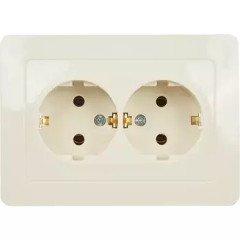 Розетка встраиваемая Systeme Electric Blanca с заземлением 16 А IP44 цвет бежевый