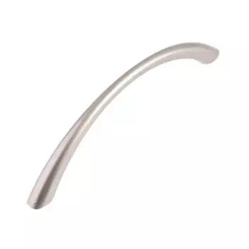 Мебельная ручка-скоба 96 мм никель