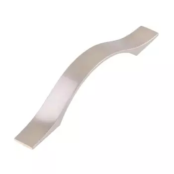 Мебельная ручка-скоба широкая 96 мм никель