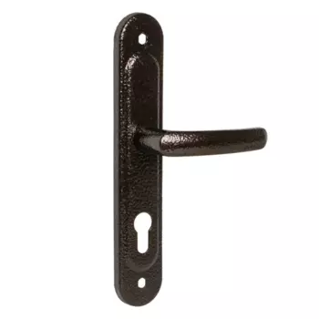 Ручка дверная на планке HP 168, цвет медь