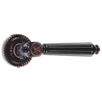 Ручка дверная на розетке Matador CL4/HD ABL-18, цвет темная медь