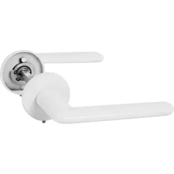 Ручка дверная Ристретто Slim цвет матовый белый