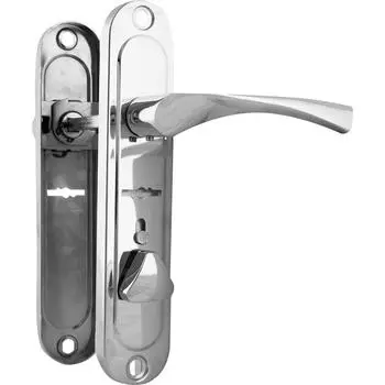 Ручка дверная на планке Avers HP-42.0123-S-C-CR-L, цвет хром