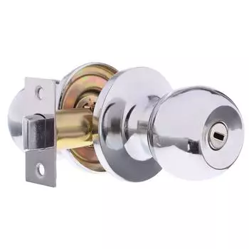 Ручка-кноб 3087 без ключей ЦАМ цвет хром