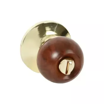 Ручка-кноб фиксатор цвет дерево