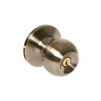 Ручка-кноб ключ/фиксатор цвет бронза