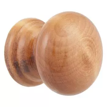 Ручка-кнопка без механизма ЙО-Дуб, дерево