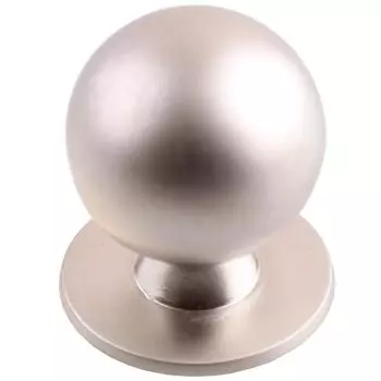 Ручка-кнопка мебельная RC006SC металл цвет матовый хром