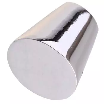 Ручка-кнопка мебельная RC012CP металл цвет хром