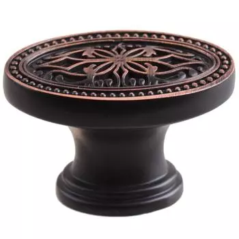 Ручка-кнопка RC415BAC металл цвет медь