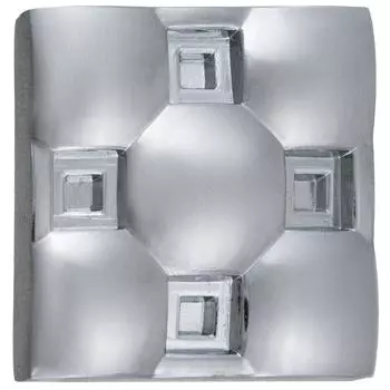 Ручка-кнопка Jet 147 ЦАМ цвет хром