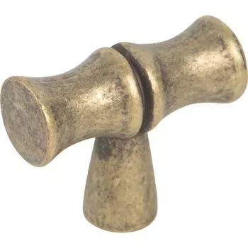 Ручка-кнопка Jet 159 металл цвет античная бронза